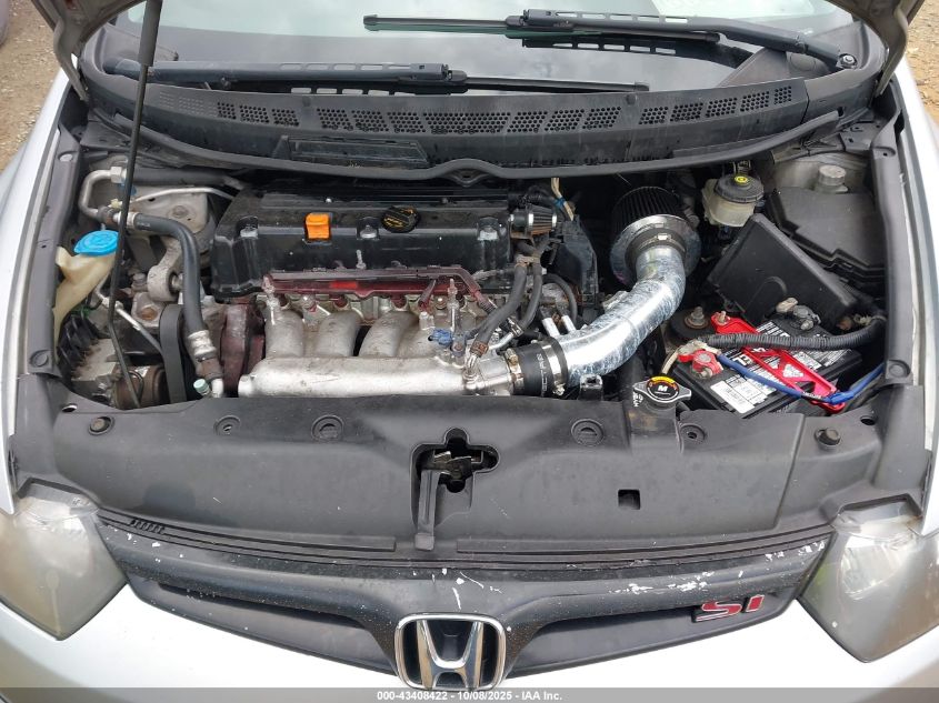 2008 Honda Civic Si VIN: 2HGFG21558H702240 Lot: 43408422