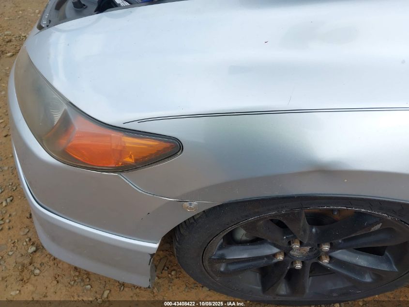 2008 Honda Civic Si VIN: 2HGFG21558H702240 Lot: 43408422