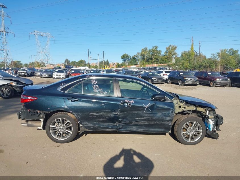 2016 Toyota Camry Se VIN: 4T1BF1FK9GU220418 Lot: 43408436