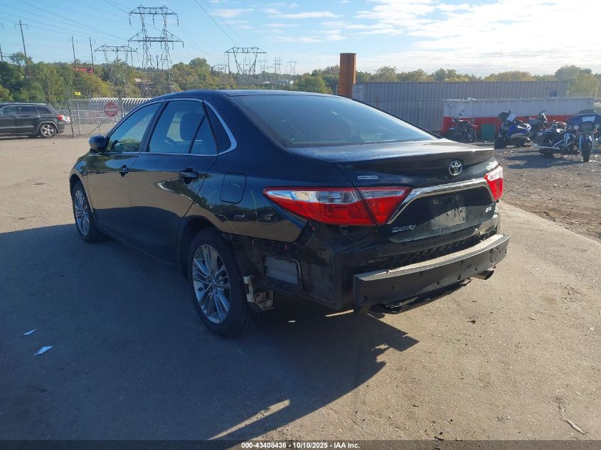 2016 Toyota Camry Se VIN: 4T1BF1FK9GU220418 Lot: 43408436