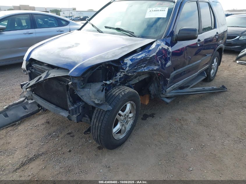 2002 Honda Cr-V Lx VIN: JHLRD68422C025959 Lot: 43408480