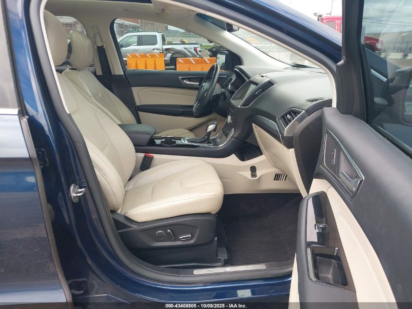 2017 Ford Edge Titanium VIN: 2FMPK3K95HBB21571 Lot: 43408505