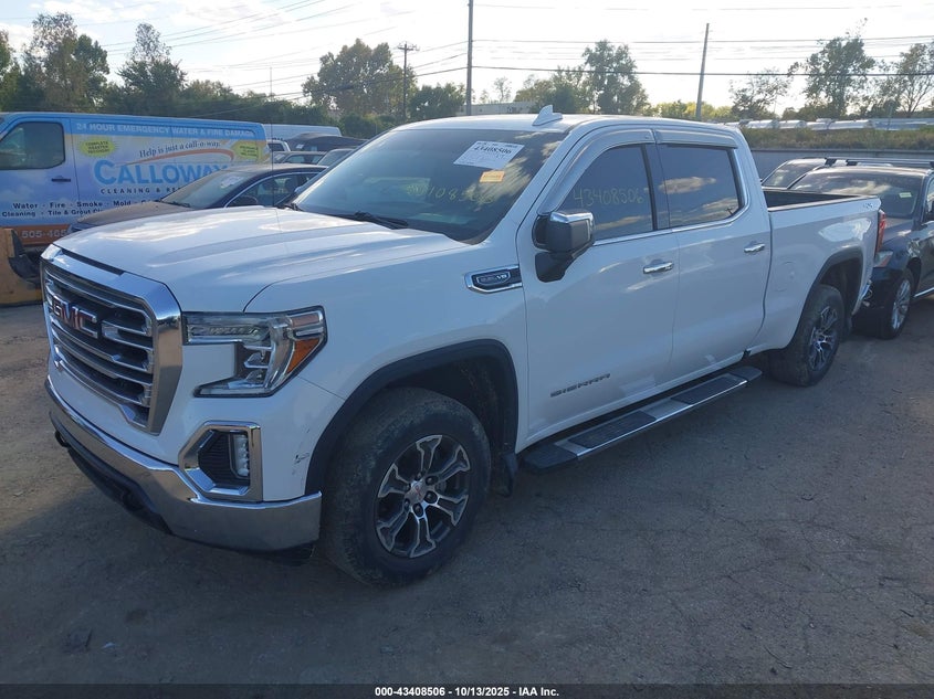 Vin: 1gtu9ded3lz144460, lot: 43903307, gmc sierra 1500 4wd  short box slt/4wd  standard box slt 20202
