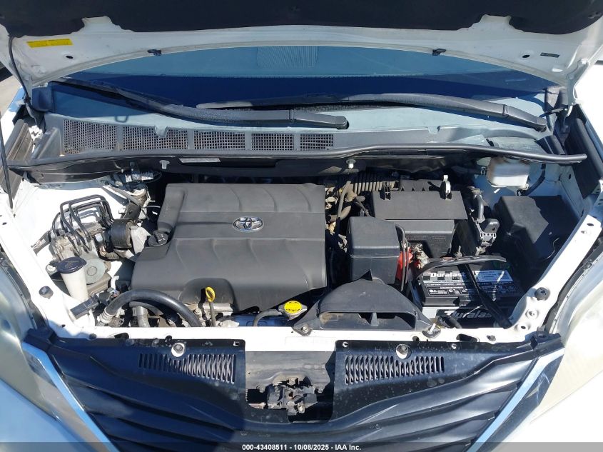 2013 Toyota Sienna Le V6 8 Passenger VIN: 5TDKK3DC2DS365971 Lot: 43408511