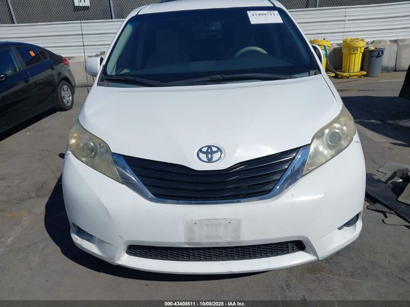 2013 Toyota Sienna Le V6 8 Passenger VIN: 5TDKK3DC2DS365971 Lot: 43408511