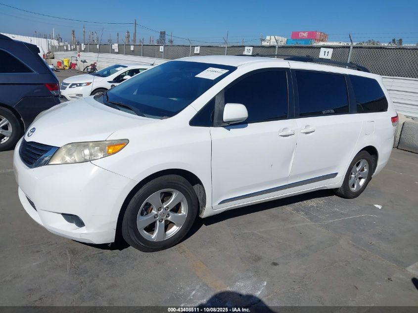 2013 Toyota Sienna Le V6 8 Passenger VIN: 5TDKK3DC2DS365971 Lot: 43408511