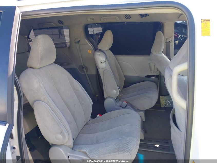 2013 Toyota Sienna Le V6 8 Passenger VIN: 5TDKK3DC2DS365971 Lot: 43408511