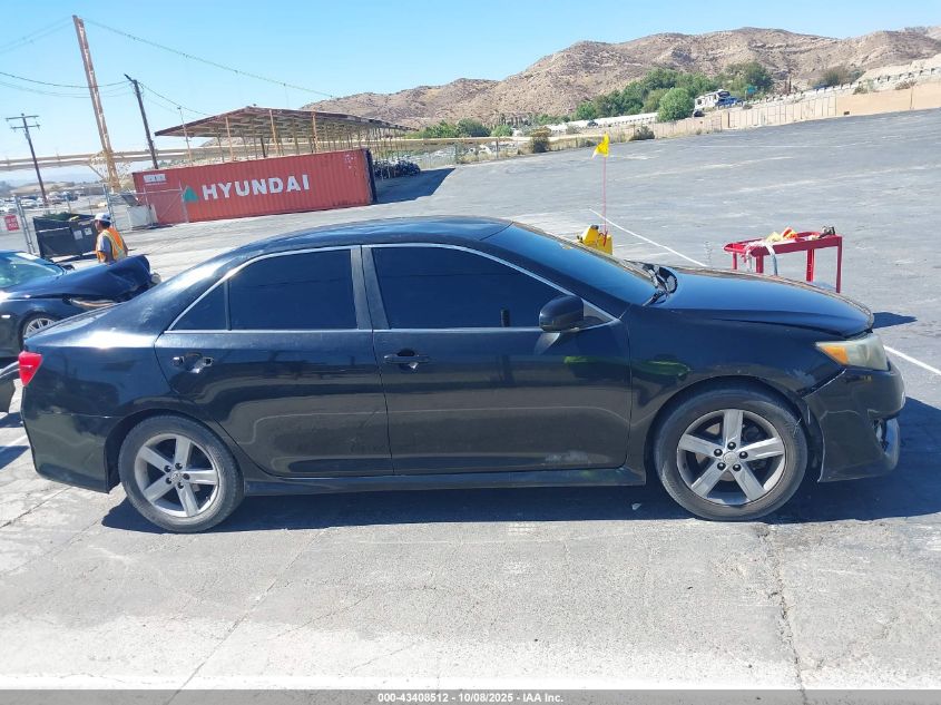 2012 Toyota Camry Se VIN: 4T1BF1FK9CU018320 Lot: 43408512