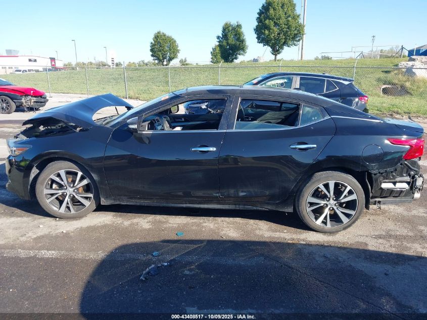 2018 Nissan Maxima 3.5 Sl VIN: 1N4AA6AP7JC399012 Lot: 43408517