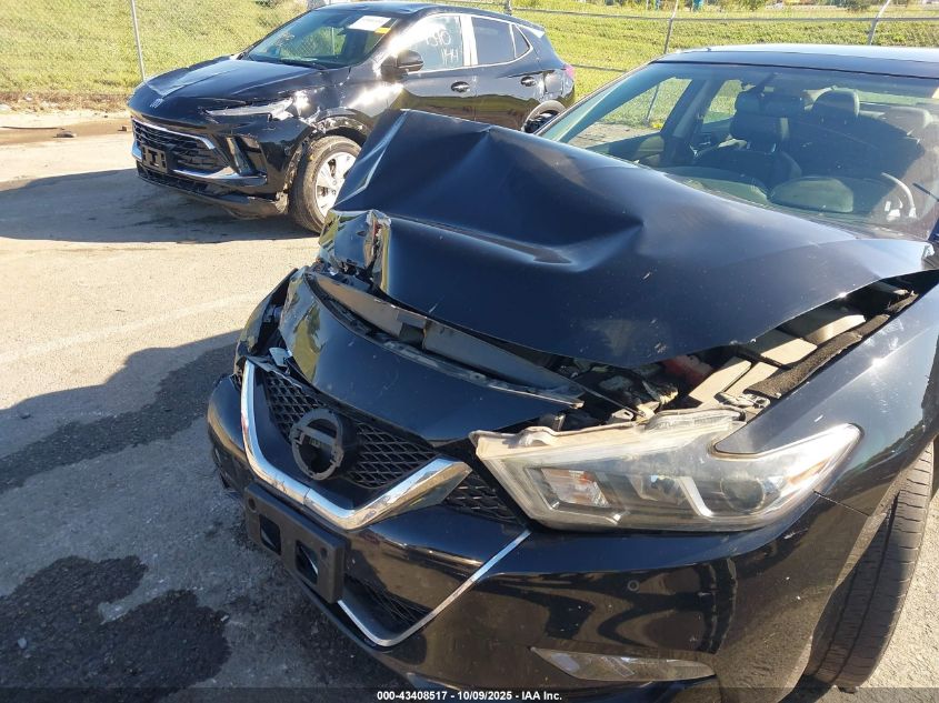 2018 Nissan Maxima 3.5 Sl VIN: 1N4AA6AP7JC399012 Lot: 43408517