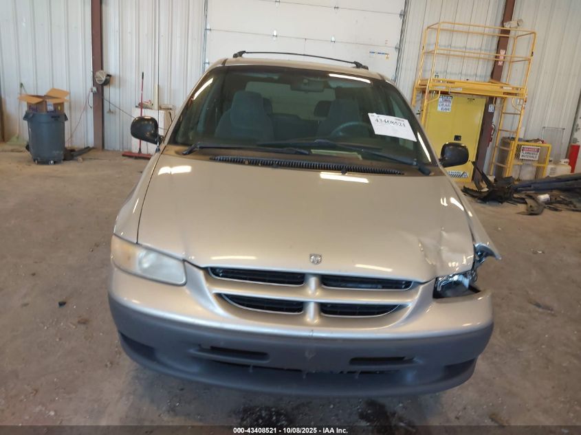 2000 Dodge Caravan Se VIN: 1B4GP45G9YB545232 Lot: 43408521