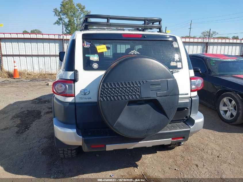 2014 Toyota Fj Cruiser VIN: JTEBU4BF7EK177058 Lot: 43408523