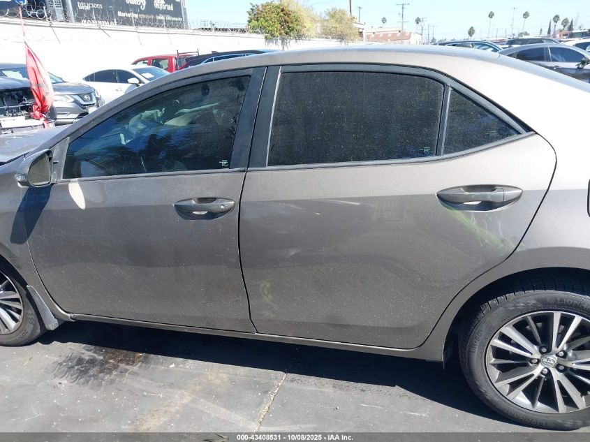 2017 Toyota Corolla Se VIN: 5YFBURHE1HP593483 Lot: 43408531