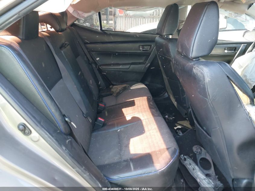 2017 Toyota Corolla Se VIN: 5YFBURHE1HP593483 Lot: 43408531