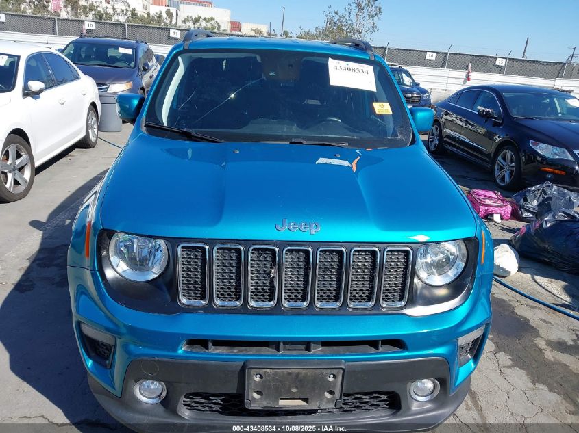 2021 Jeep Renegade Latitude Fwd VIN: ZACNJCBBXMPN27477 Lot: 43408534