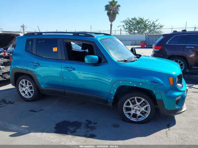 2021 Jeep Renegade Latitude Fwd VIN: ZACNJCBBXMPN27477 Lot: 43408534
