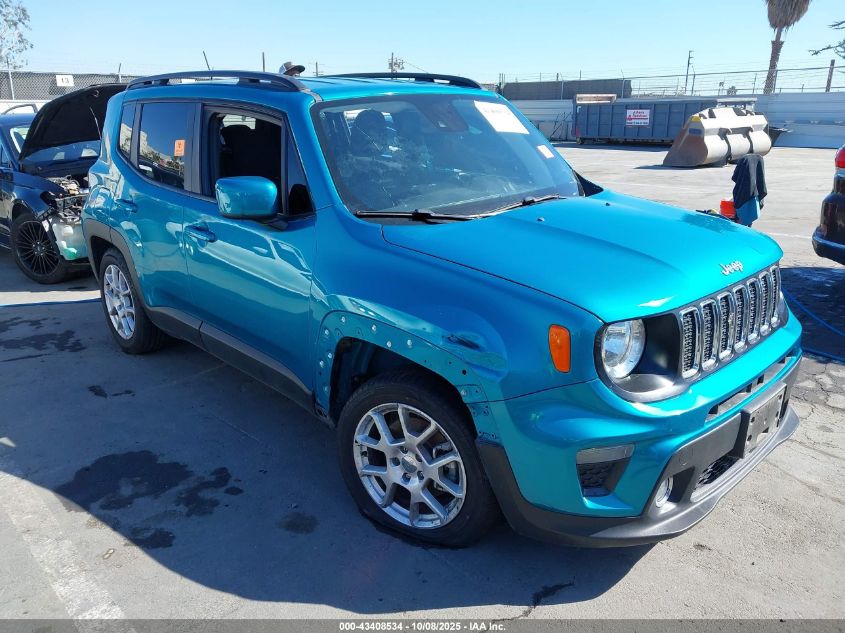 2021 Jeep Renegade Latitude Fwd VIN: ZACNJCBBXMPN27477 Lot: 43408534