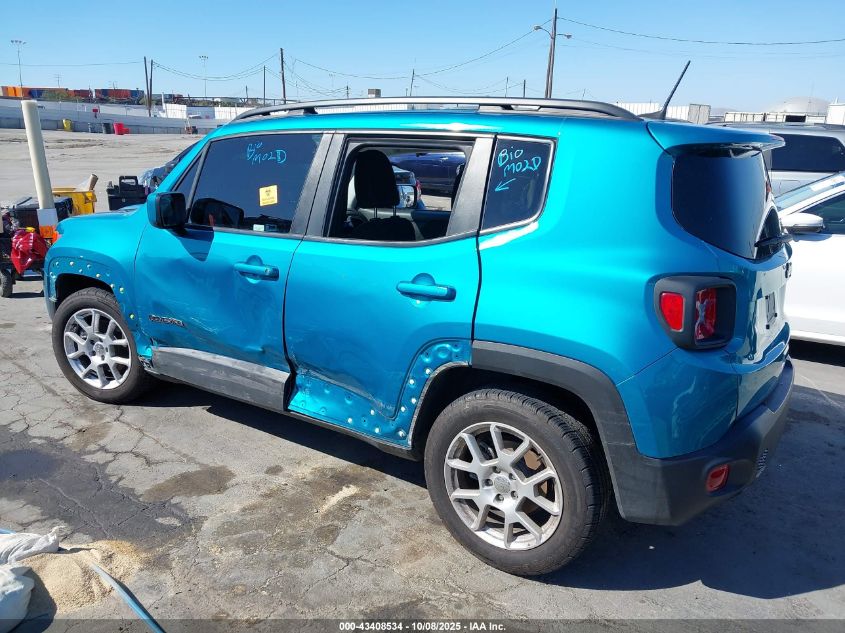 2021 Jeep Renegade Latitude Fwd VIN: ZACNJCBBXMPN27477 Lot: 43408534