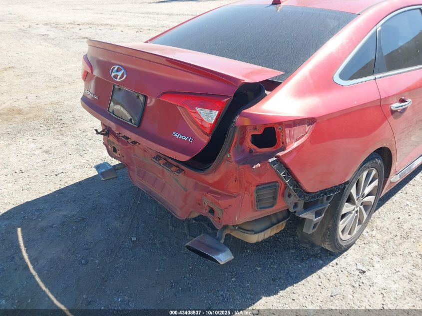 2017 Hyundai Sonata Sport VIN: 5NPE34AF9HH577020 Lot: 43408537