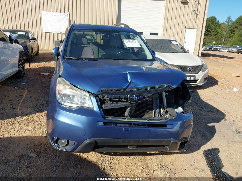 2016 Subaru Forester 2.5I Premium VIN: JF2SJAFC9GH551148 Lot: 43408540