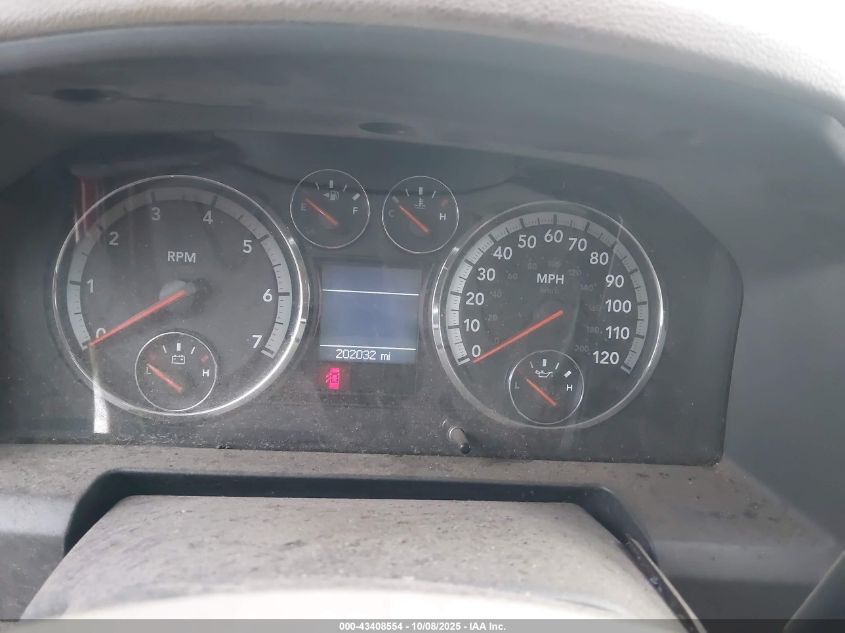 2009 Dodge Ram 1500 Slt/Sport/Trx VIN: 1D3HB13T39S704744 Lot: 43408554