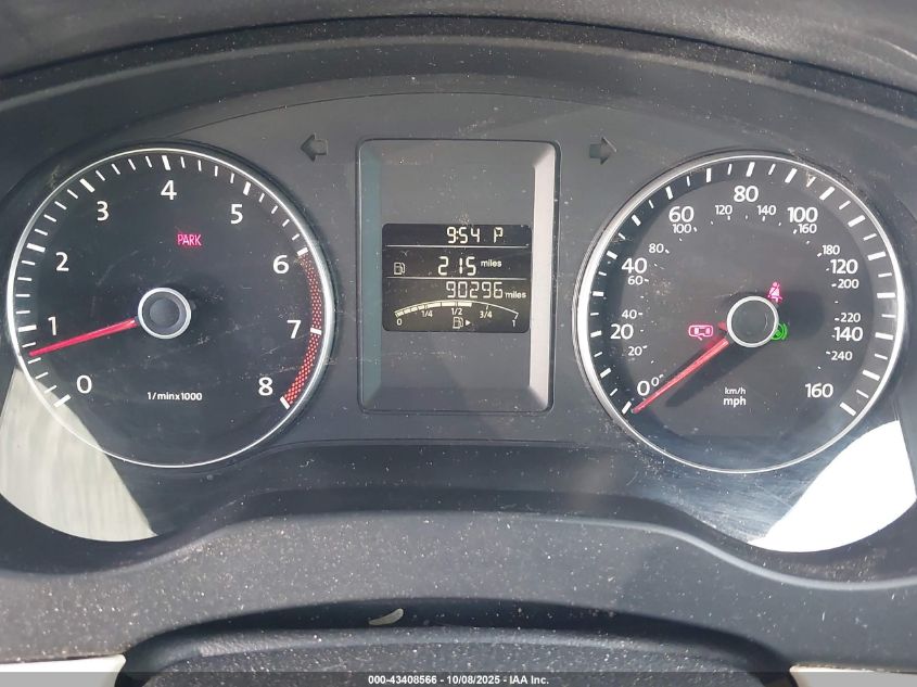 2014 Volkswagen Jetta 1.8T Se VIN: 3VWD17AJ8EM415745 Lot: 43408566