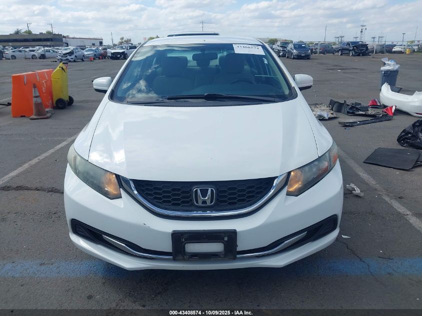 2015 Honda Civic Lx VIN: 2HGFB2F59FH541055 Lot: 43408574