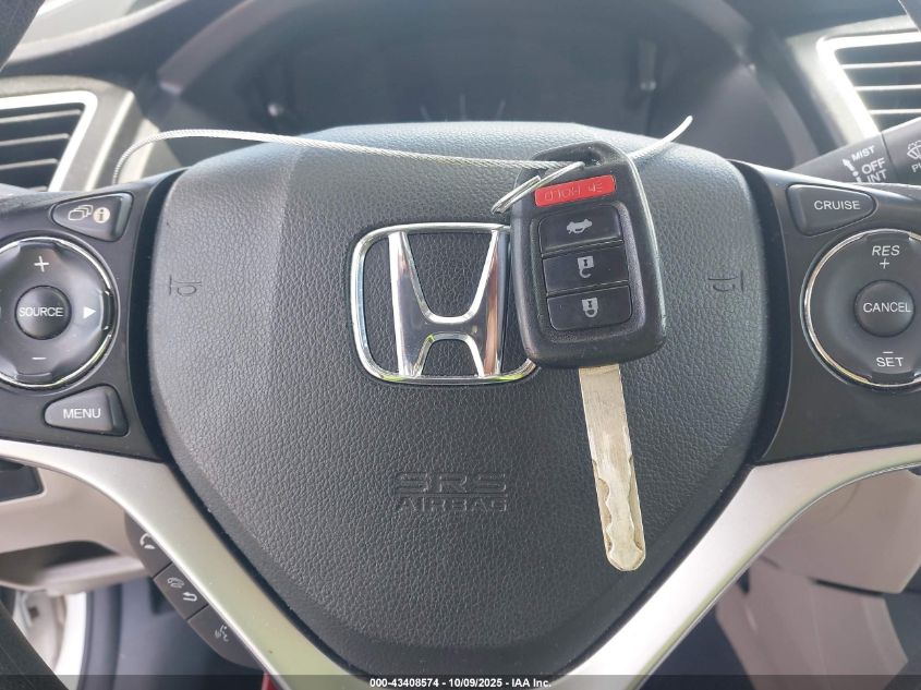 2015 Honda Civic Lx VIN: 2HGFB2F59FH541055 Lot: 43408574