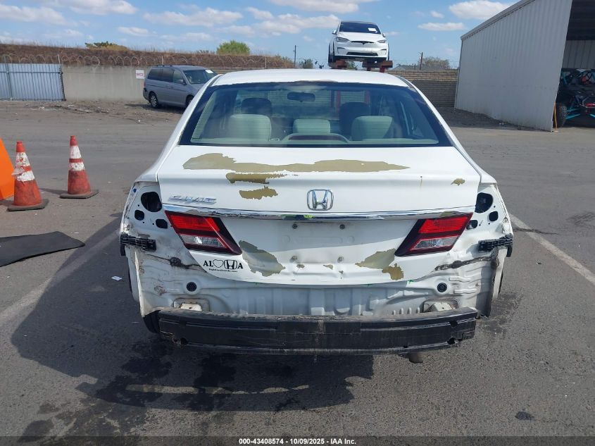 2015 Honda Civic Lx VIN: 2HGFB2F59FH541055 Lot: 43408574