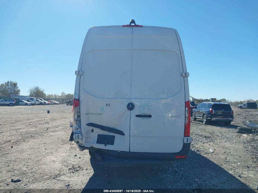 2024 Mercedes-Benz Sprinter 2500 High Roof 4-Cyl Diesel Ho VIN: W1Y4NDHY6RP731231 Lot: 43408597