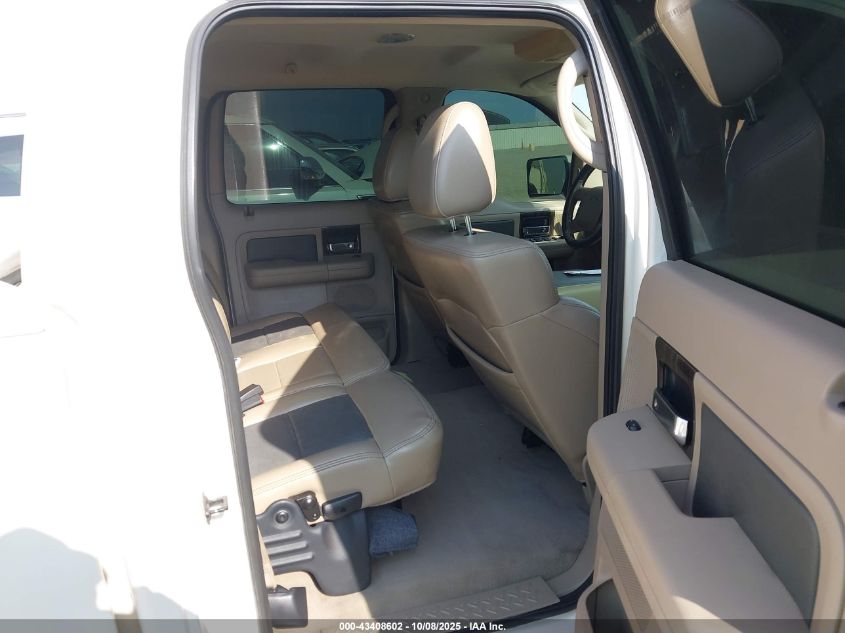 2008 Ford F-150 VIN: 1FTRW12528FA31392 Lot: 43408602