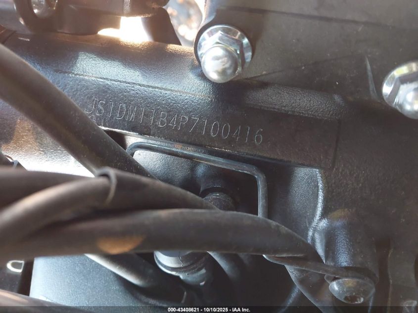 2023 Suzuki Gsx-R1000 VIN: JS1DM11B4P7100416 Lot: 43408621