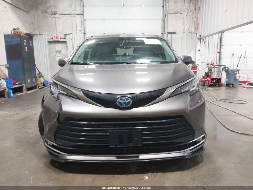 2021 Toyota Sienna Xle VIN: 5TDYSKFC2MS004130 Lot: 43408630