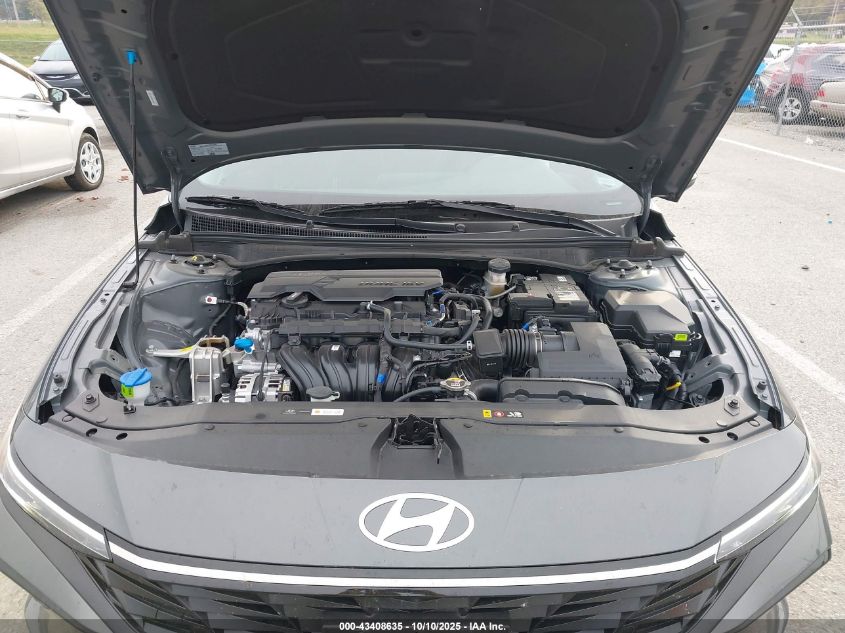 2025 Hyundai Elantra Sel Convenience VIN: KMHLS4DG4SU018739 Lot: 43408635