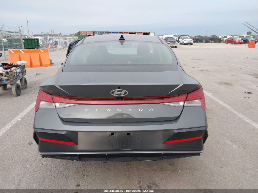 2025 Hyundai Elantra Sel Convenience VIN: KMHLS4DG4SU018739 Lot: 43408635