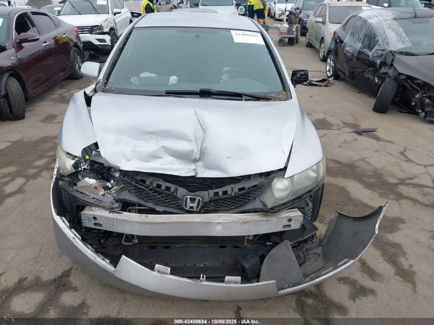 2009 Honda Civic Lx VIN: 2HGFA16559H309733 Lot: 43408684