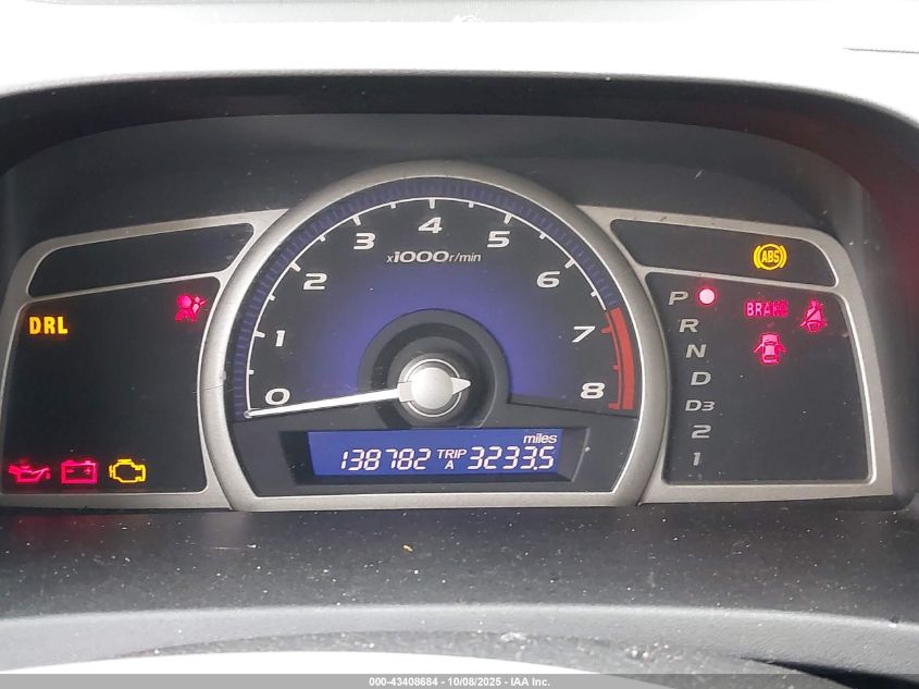 2009 Honda Civic Lx VIN: 2HGFA16559H309733 Lot: 43408684