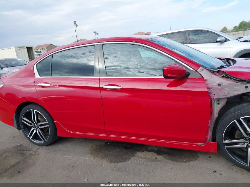 2016 Honda Accord Sport VIN: 1HGCR2F51GA103662 Lot: 43408693