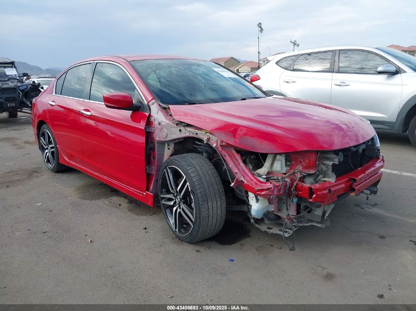 2016 Honda Accord Sport VIN: 1HGCR2F51GA103662 Lot: 43408693