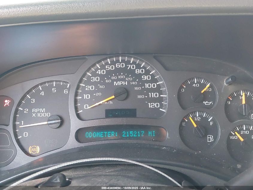 2003 Chevrolet Silverado 1500 Ls VIN: 2GCEK19V131261358 Lot: 43408694