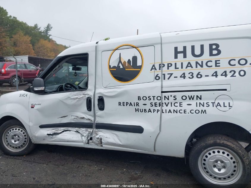 2022 Ram Promaster City Cargo Van VIN: ZFBHRFABXN6X45227 Lot: 43408697