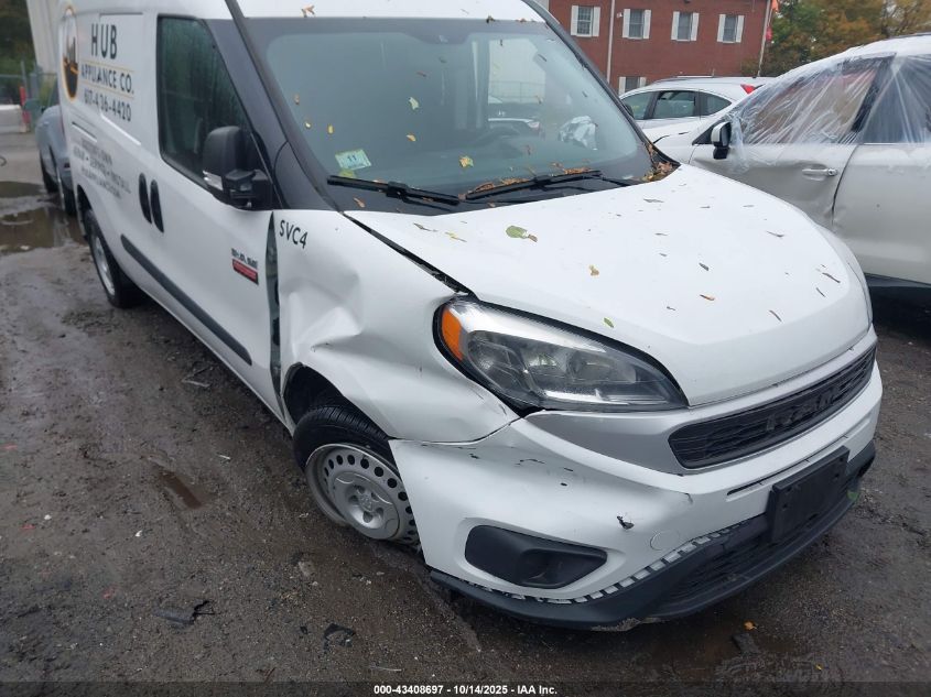 2022 Ram Promaster City Cargo Van VIN: ZFBHRFABXN6X45227 Lot: 43408697