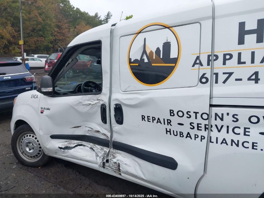 2022 Ram Promaster City Cargo Van VIN: ZFBHRFABXN6X45227 Lot: 43408697