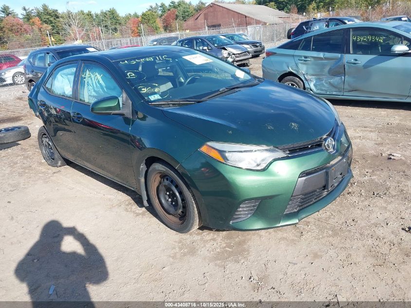 2015 Toyota Corolla Le