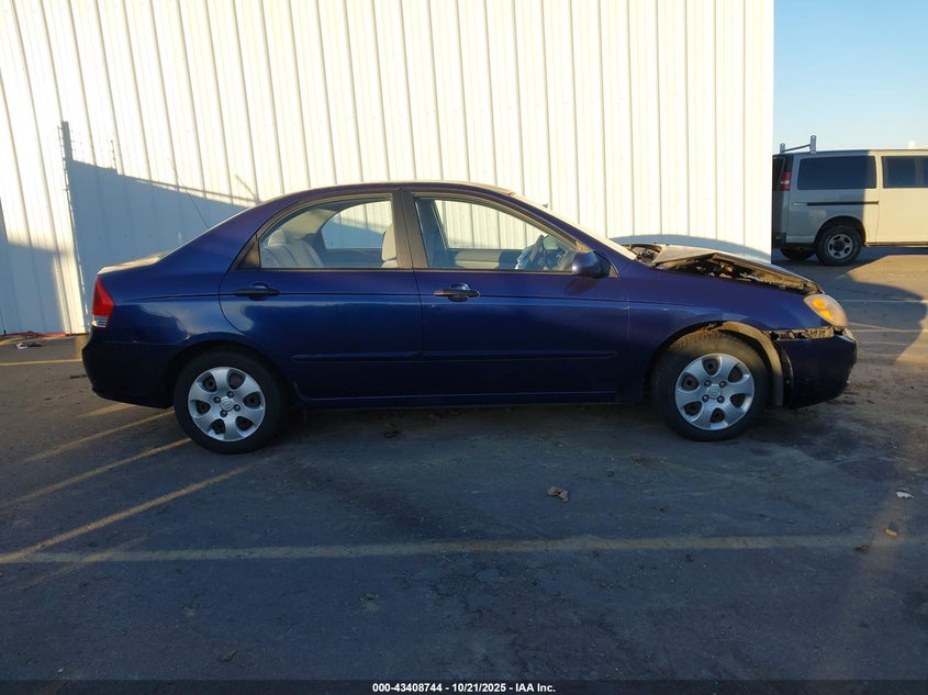 2009 Kia Spectra Ex VIN: KNAFE221295617880 Lot: 43408744