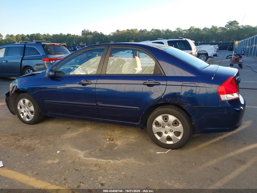 2009 Kia Spectra Ex VIN: KNAFE221295617880 Lot: 43408744