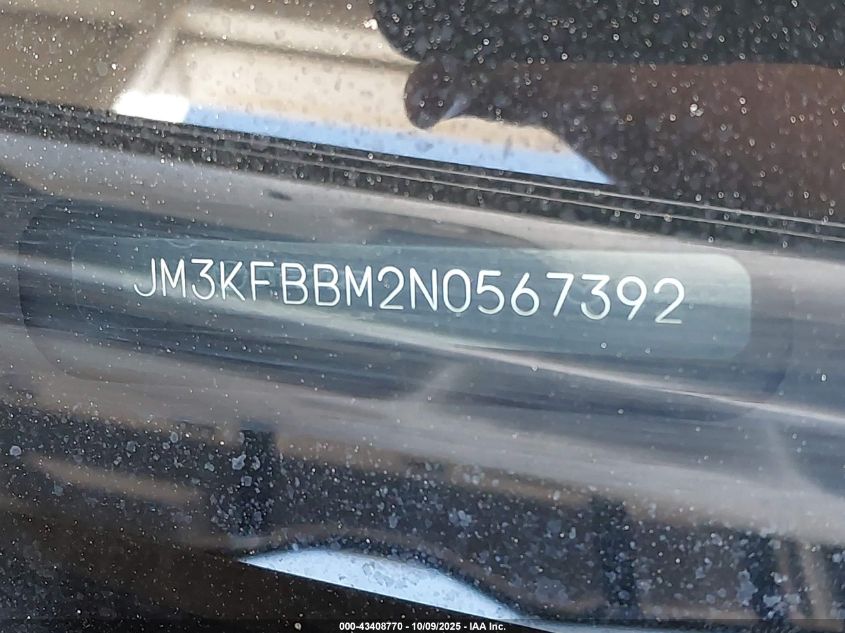 2022 Mazda Cx-5 2.5 S Select VIN: JM3KFBBM2N0567392 Lot: 43408770