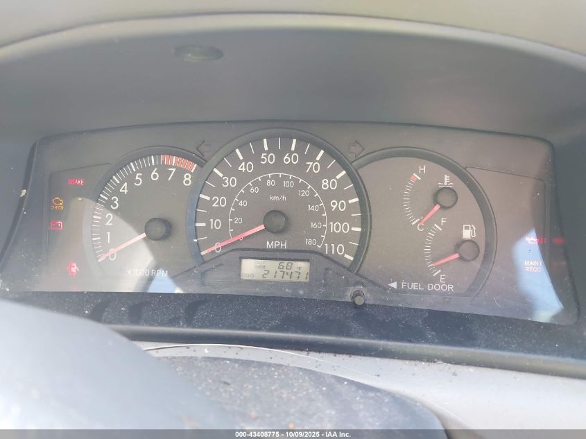 2005 Toyota Corolla Ce VIN: 2T1BR32E85C455958 Lot: 43408775