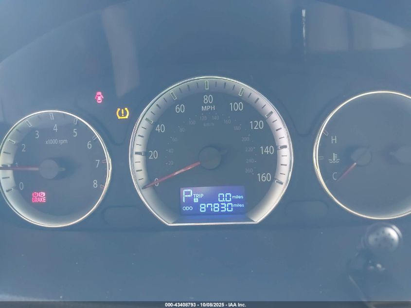 2009 Hyundai Sonata Limited VIN: 5NPEU46C39H492767 Lot: 43408793