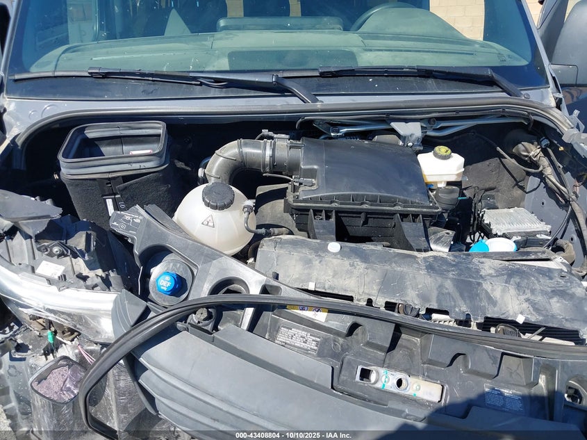 2021 Mercedes-Benz Sprinter 2500 High Roof I4 Diesel VIN: W1W4DCHY5MT049933 Lot: 43408804